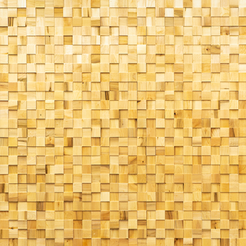 Divine | natural wooden wallcoverings | Cubetti Design